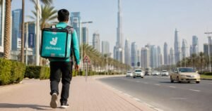 Walker delivery job in Dubai without driving license