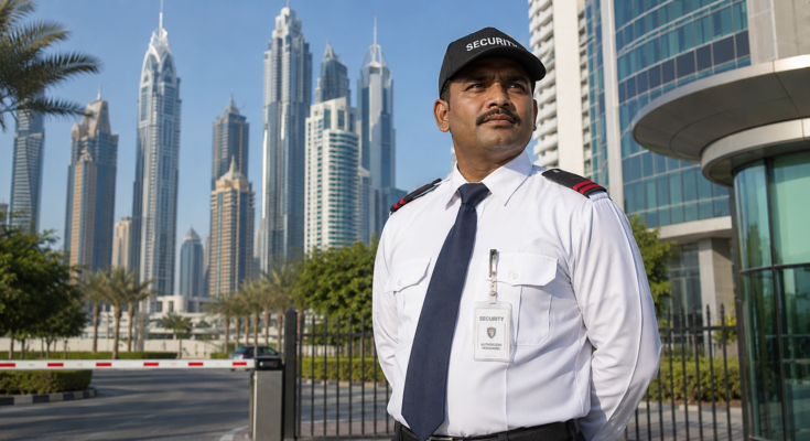 Security guard job in Dubai through Transguard