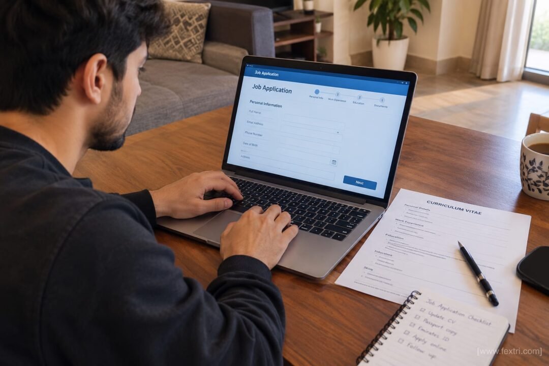 applying online for Carrefour picker packer job in Dubai