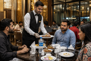 dubai hotel restaurant staff working in busy kitchen