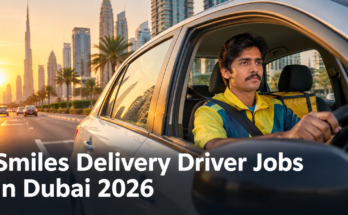 smiles delivery driver jobs in dubai 2026