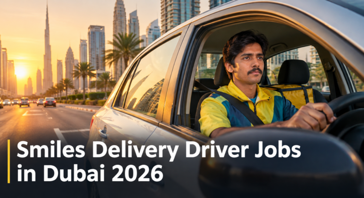 smiles delivery driver jobs in dubai 2026